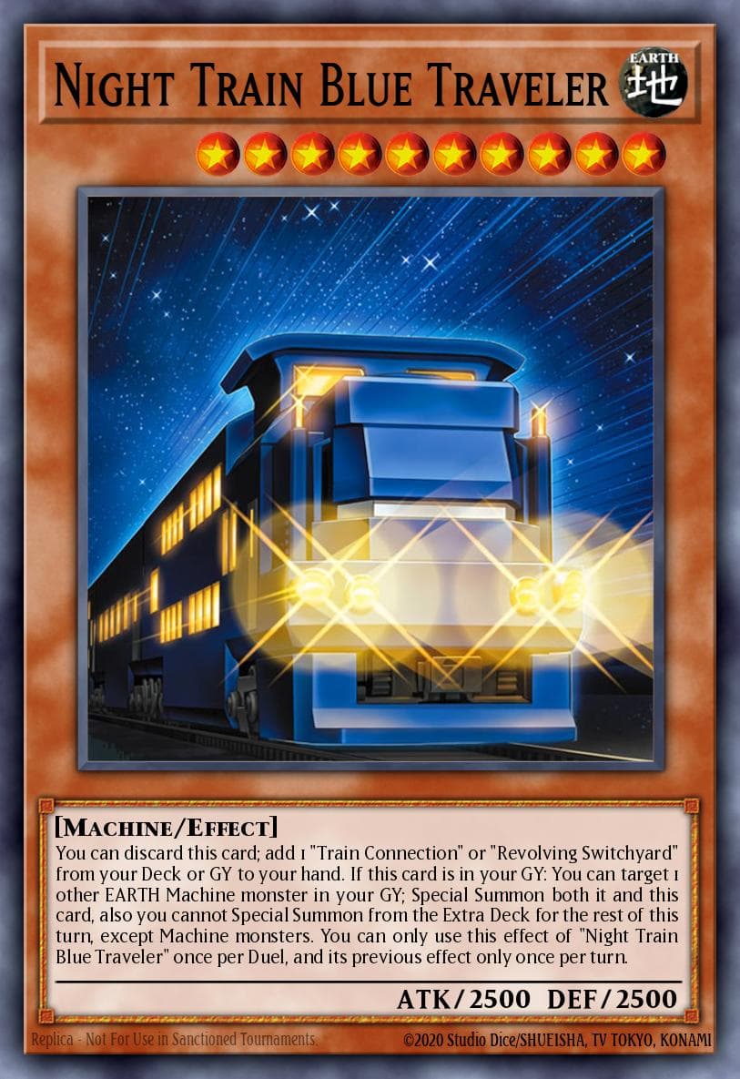 Night Train Blue Traveler #BLZD-EN007