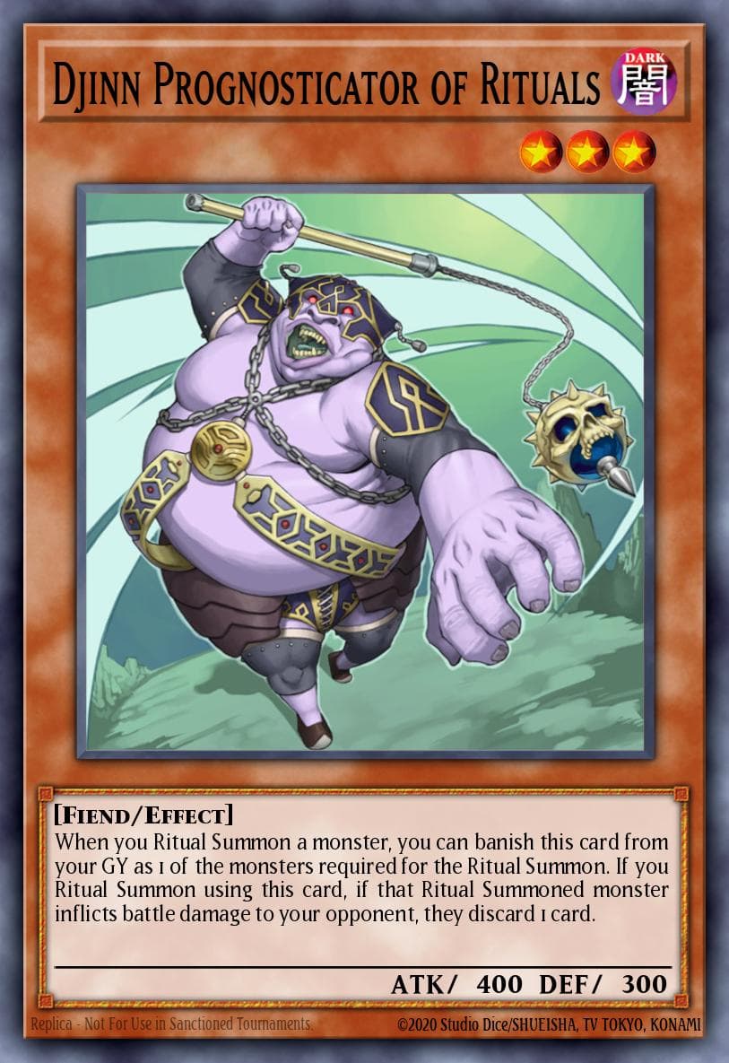 Djinn Prognosticator of Rituals #ABPF-EN038