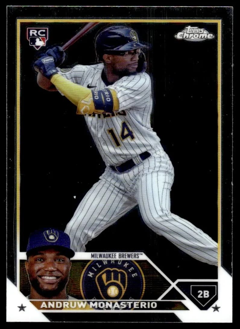 Andruw Monasterio trading card