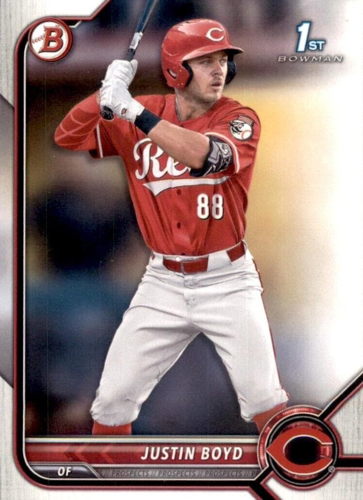 Justin Boyd trading card