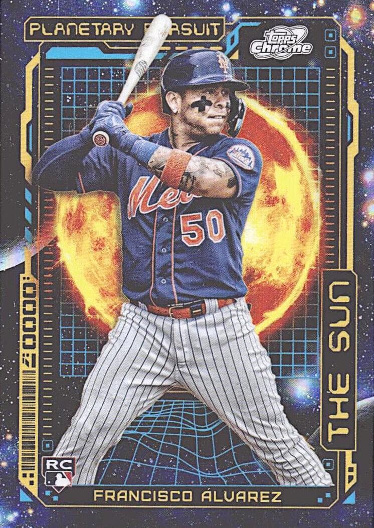Francisco Álvarez 2023 topps Topps Cosmic Chrome
