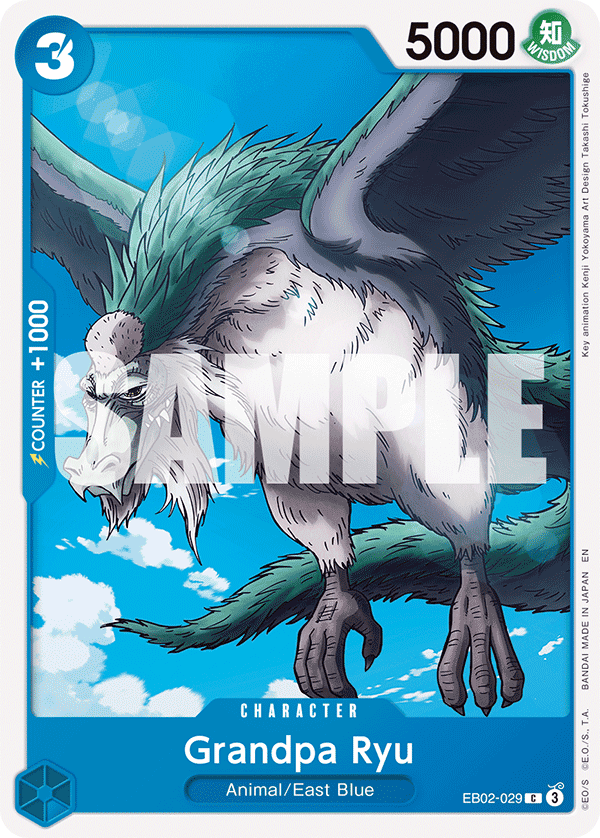Grandpa Ryu 2025 One Piece Extra Booster Anime 25th Collection