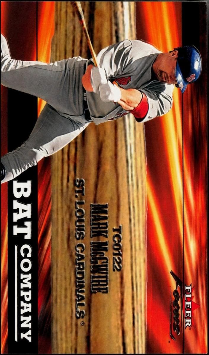Mark McGwire 2001 fleer