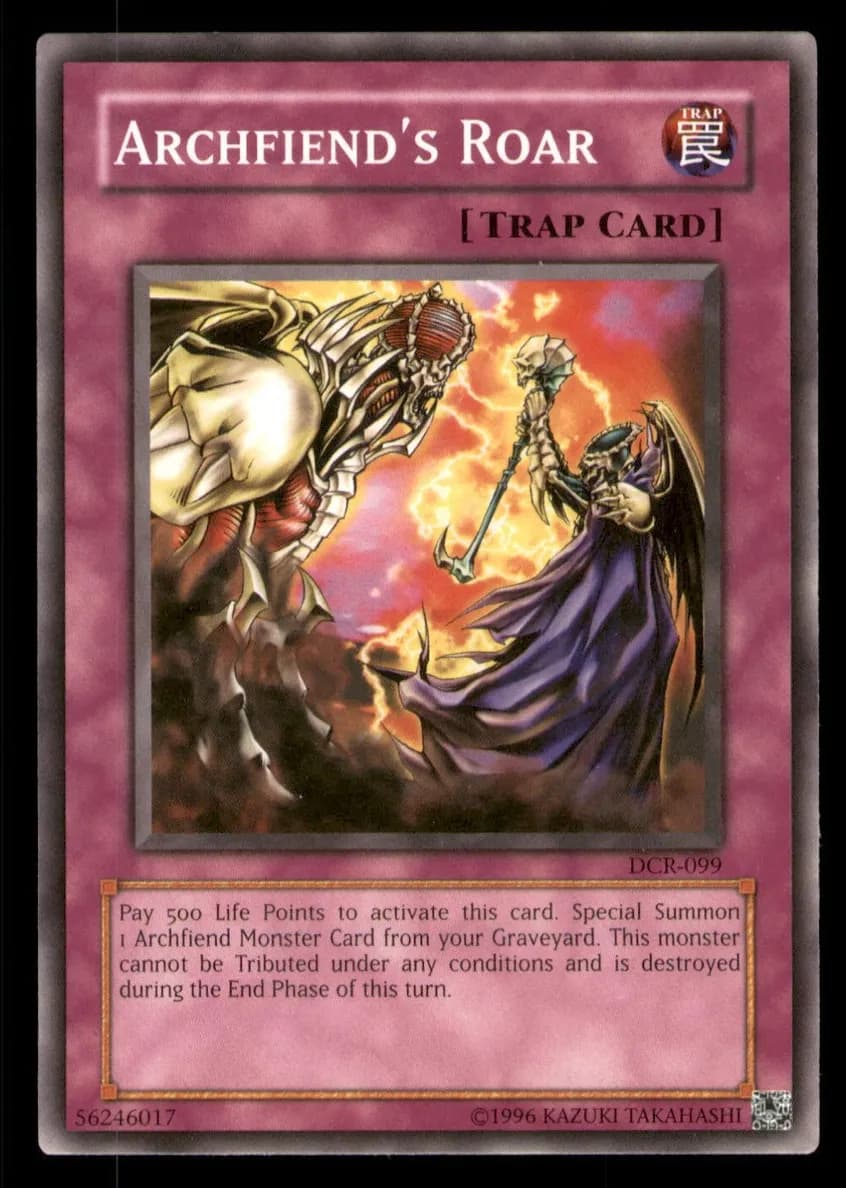 Archfiend's Roar 2003 Yu-Gi-Oh! Dark Crisis
