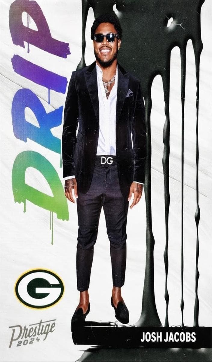 Josh Jacobs 2024 panini Panini Prestige