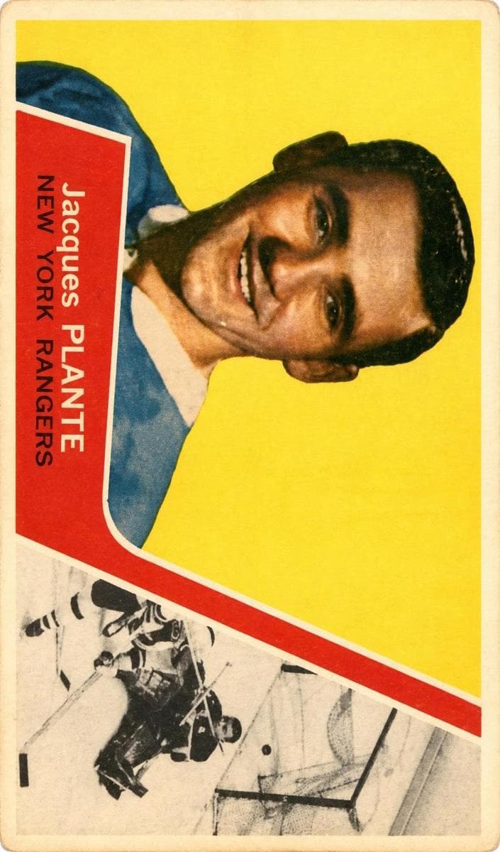 Jacques Plante 1963 topps Topps