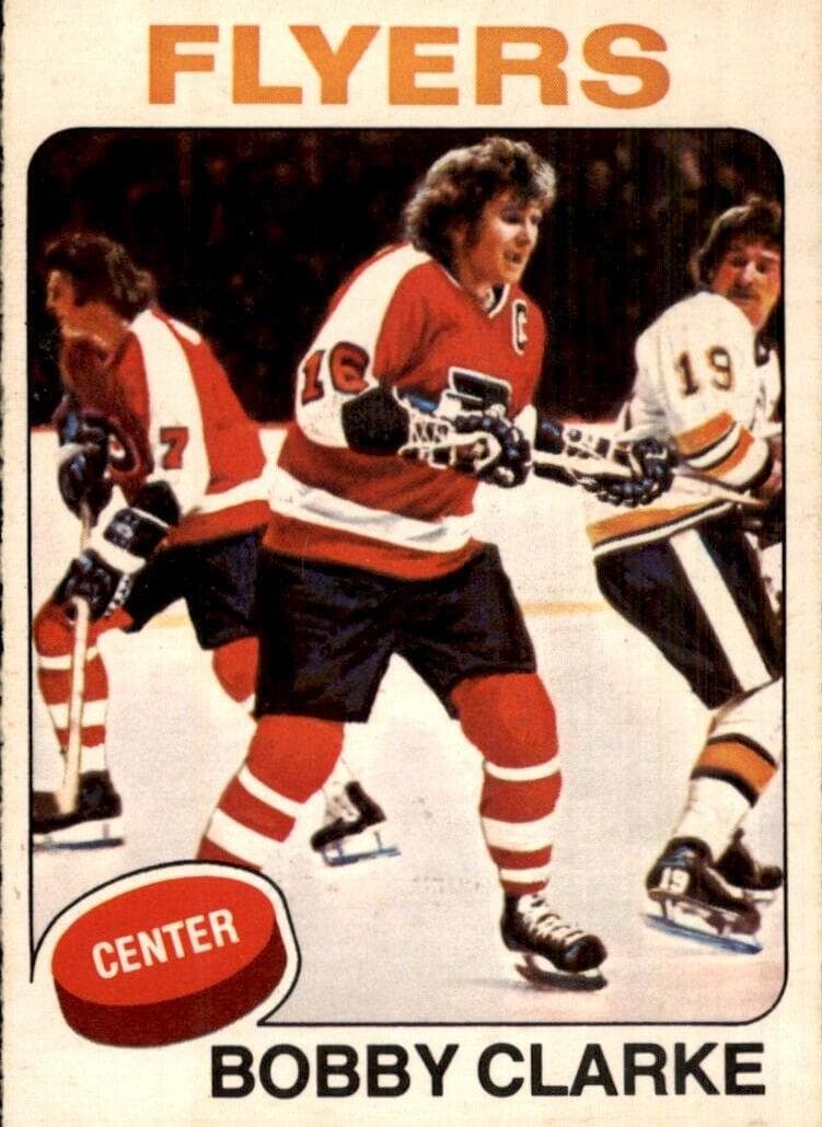 Bobby Clarke 1975 topps O-Pee-Chee