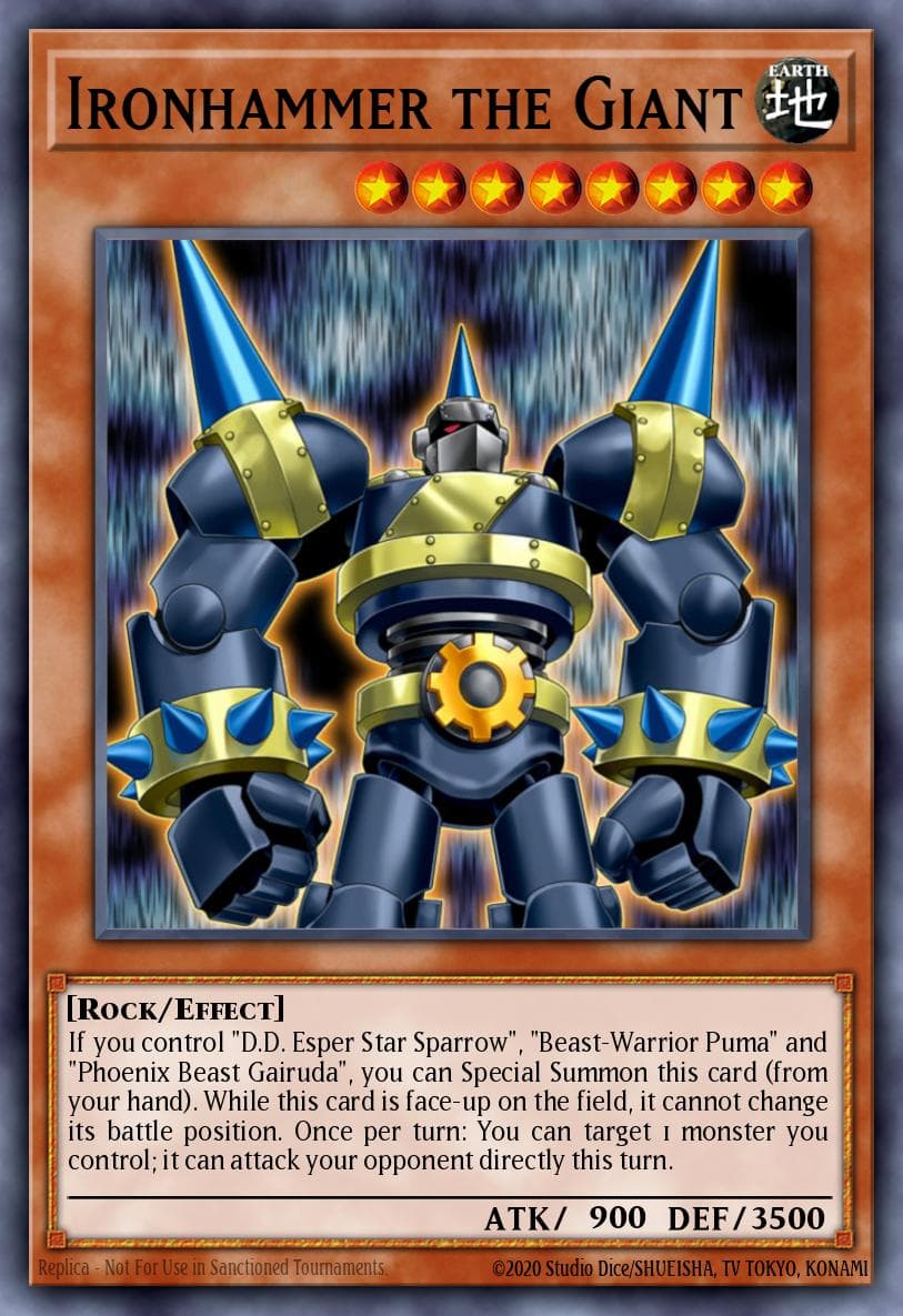 Ironhammer the Giant 2012 Yu-Gi-Oh! Duel Terminal 7