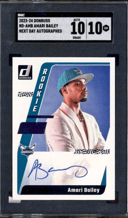 Amari Bailey 2023 panini Donruss
