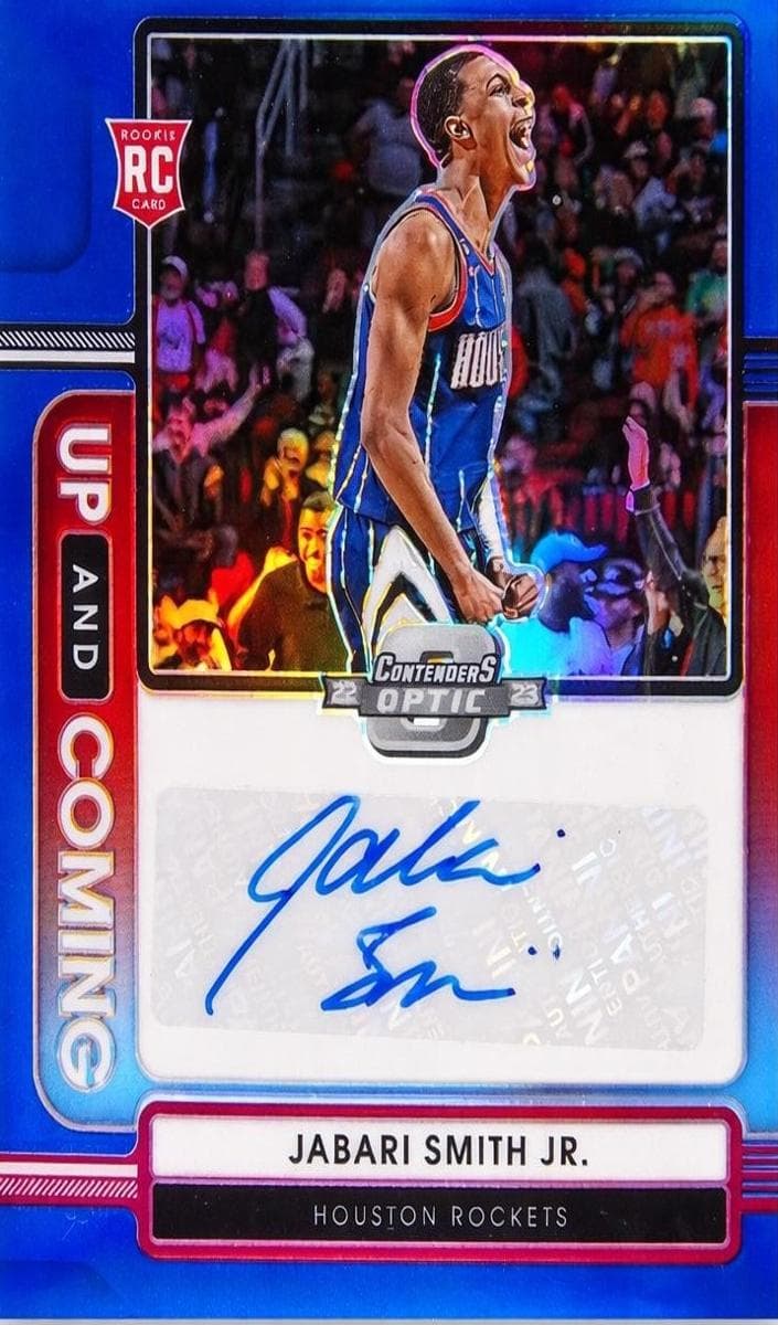 Jabari Smith Jr 2022 panini Panini Contenders Optic