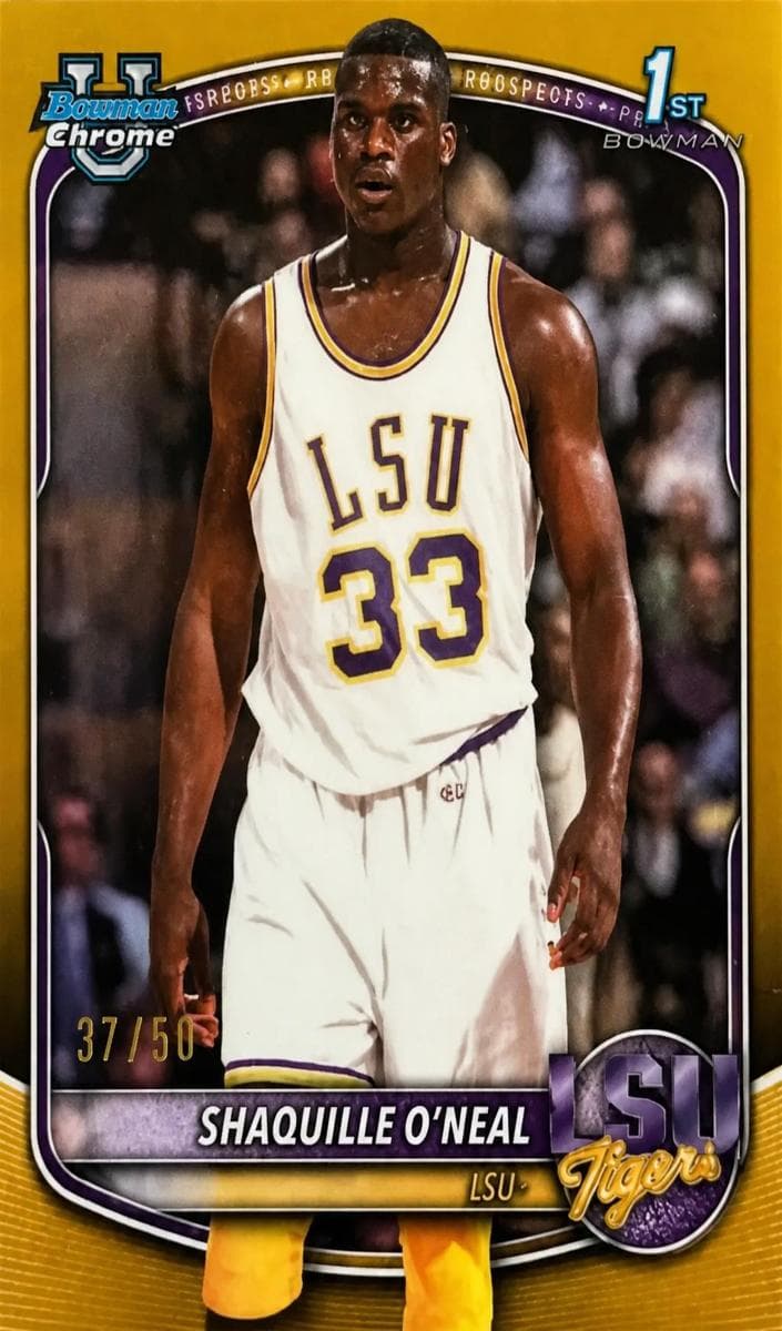 Shaquille O'Neal 2025 bowman Bowman
