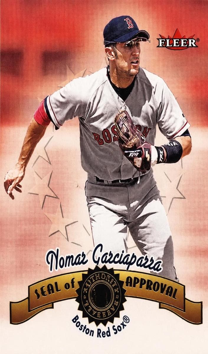 Nomar Garciaparra 2001 fleer Fleer Authority