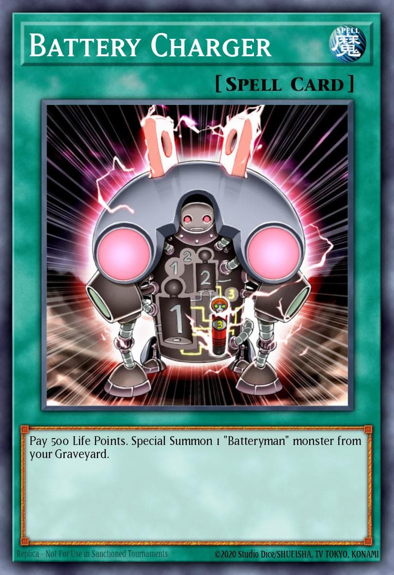 Battery Charger 2005 Yu-Gi-Oh!