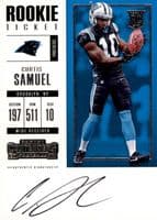 Curtis Samuel 2017 panini