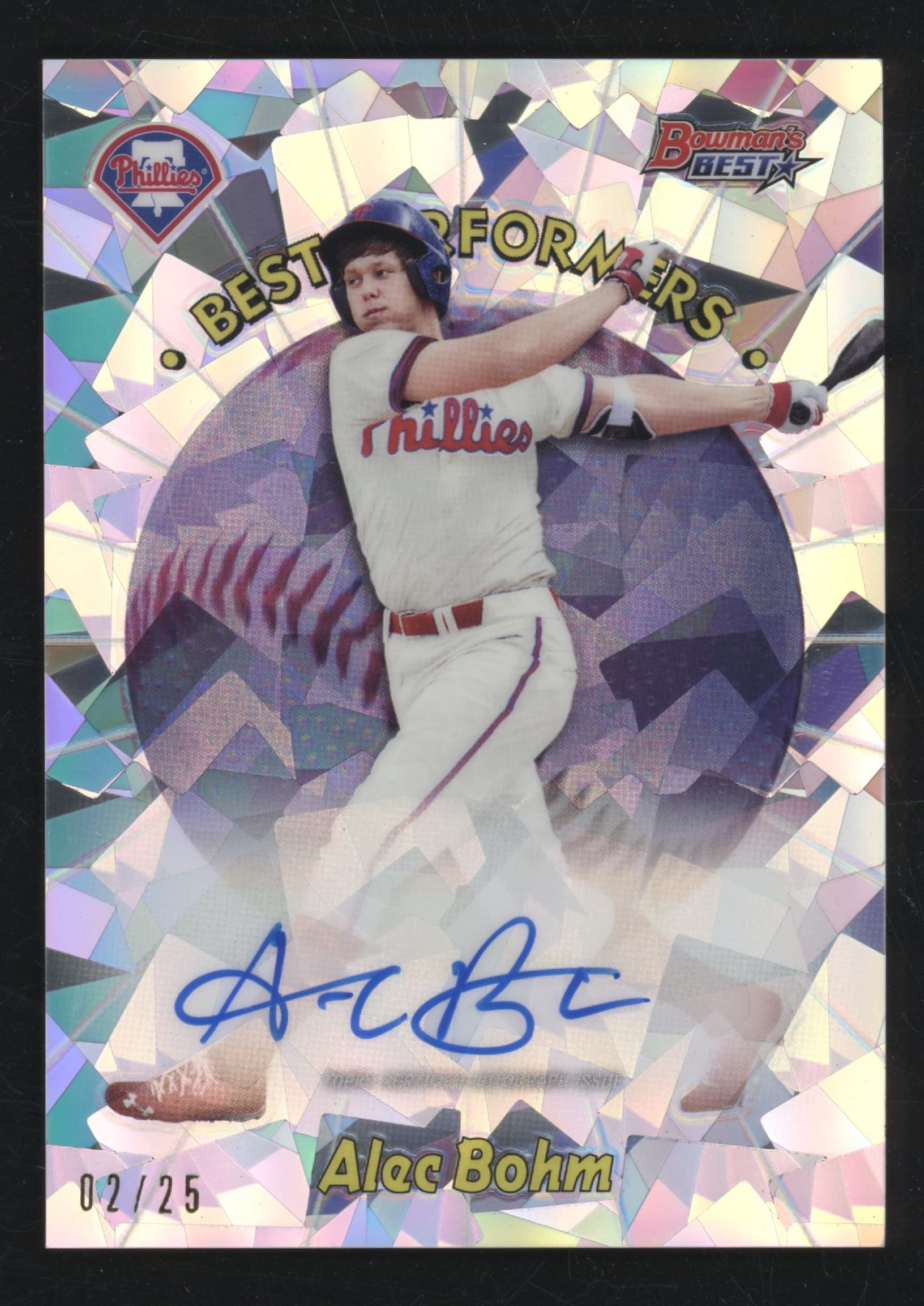 Alec Bohm 2018 bowman Bowman's Best
