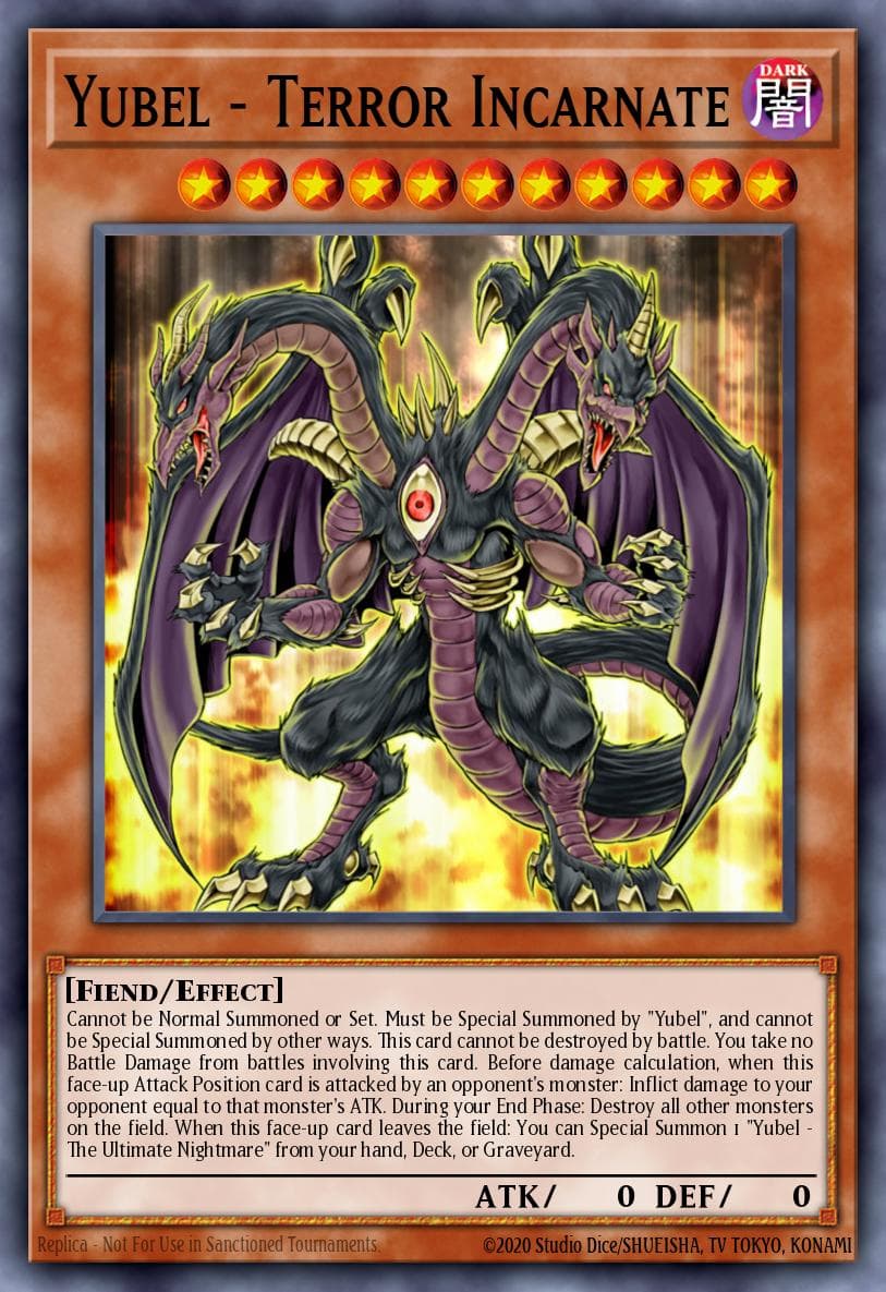 Yubel - Terror Incarnate #PTDN-EN007