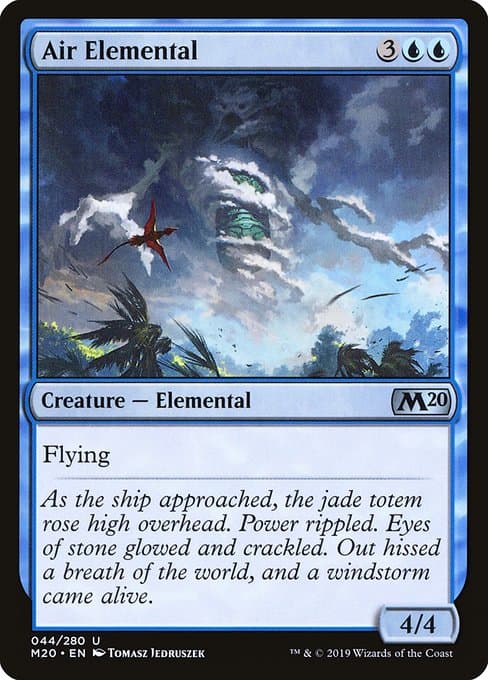Air Elemental 1994 Magic: The Gathering Revised