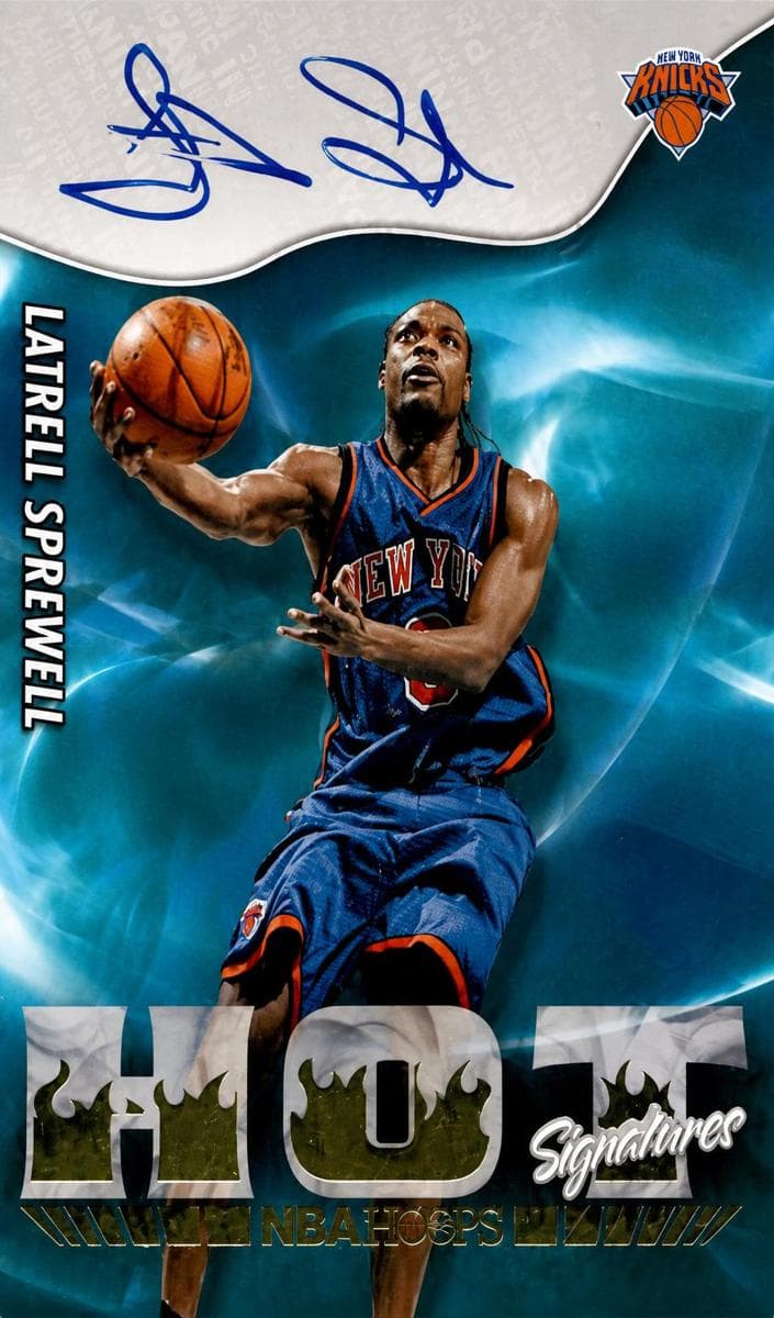 Latrell Sprewell 2022 panini Hoops