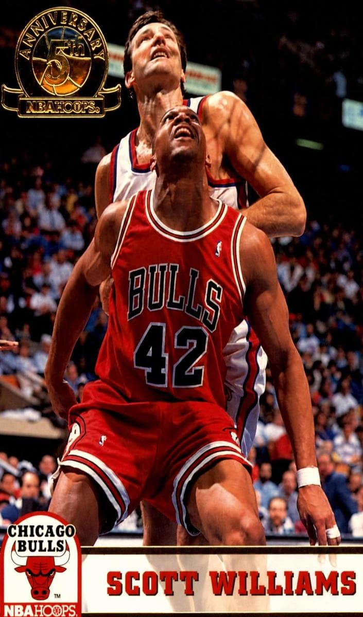 Scott Williams 1993 panini Hoops
