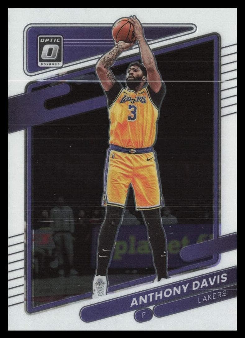 Anthony Davis 2021 panini Donruss Optic