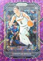 Christian Braun 2022 panini Panini Prizm