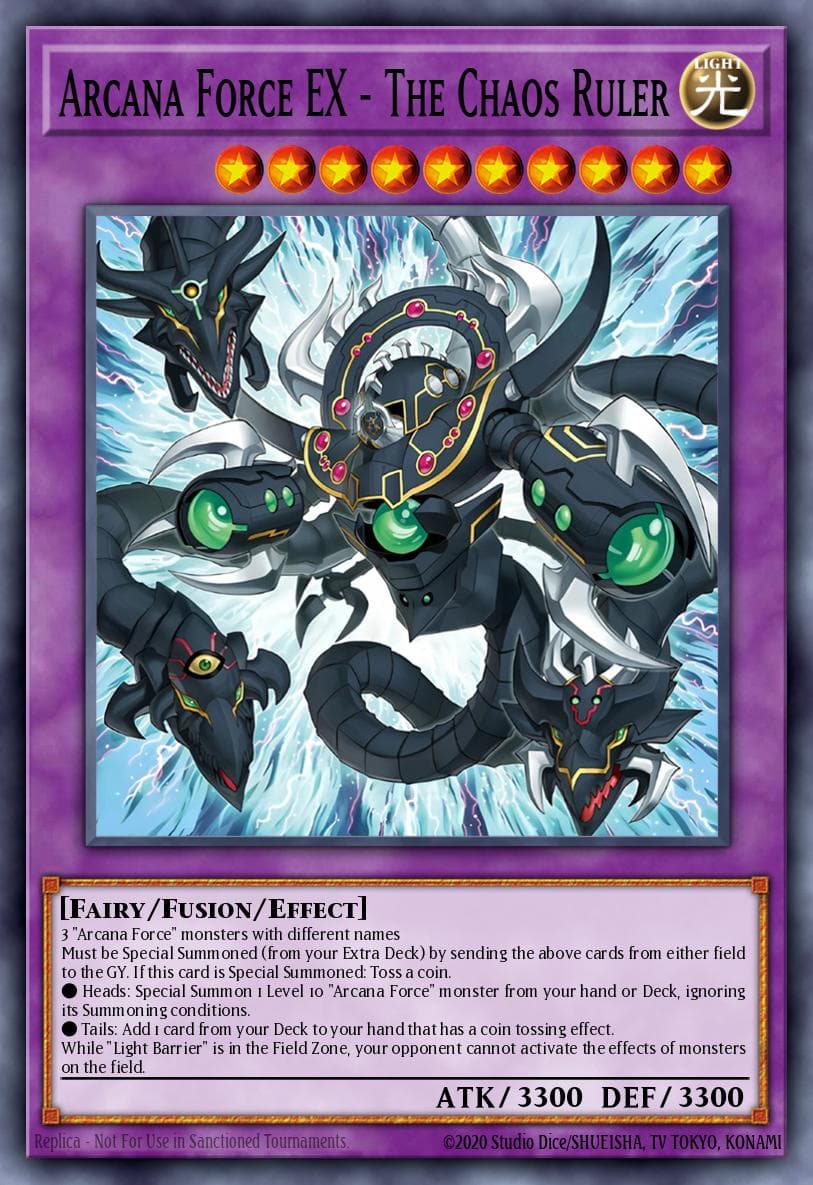 Arcana Force EX - The Chaos Ruler 2025 Yu-Gi-Oh!