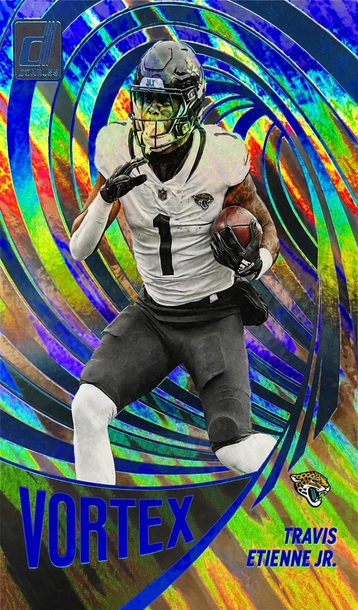 Travis Etienne Jr. 2023 panini Panini Donruss