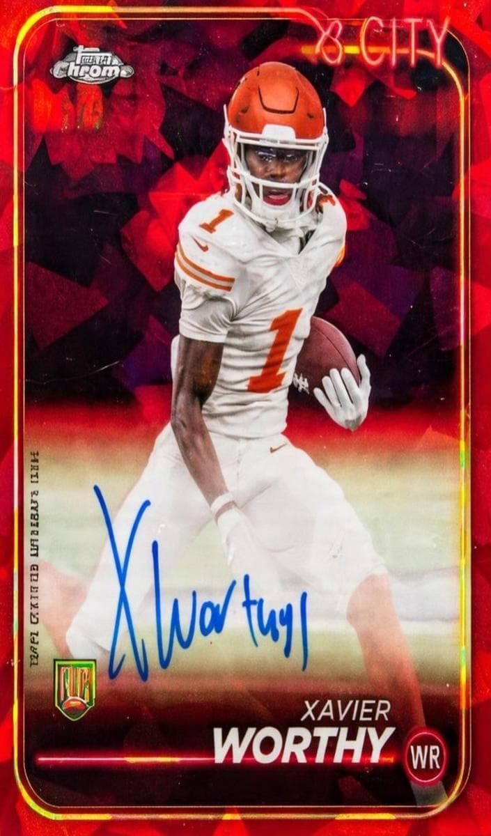Jase McClellan 2024 topps Topps Chrome Sapphire Edition