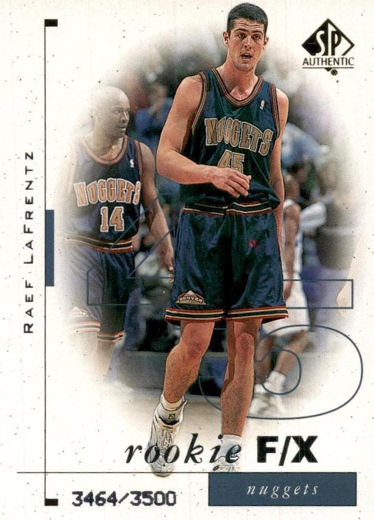 Raef LaFrentz 1998 unknown SP Authentic