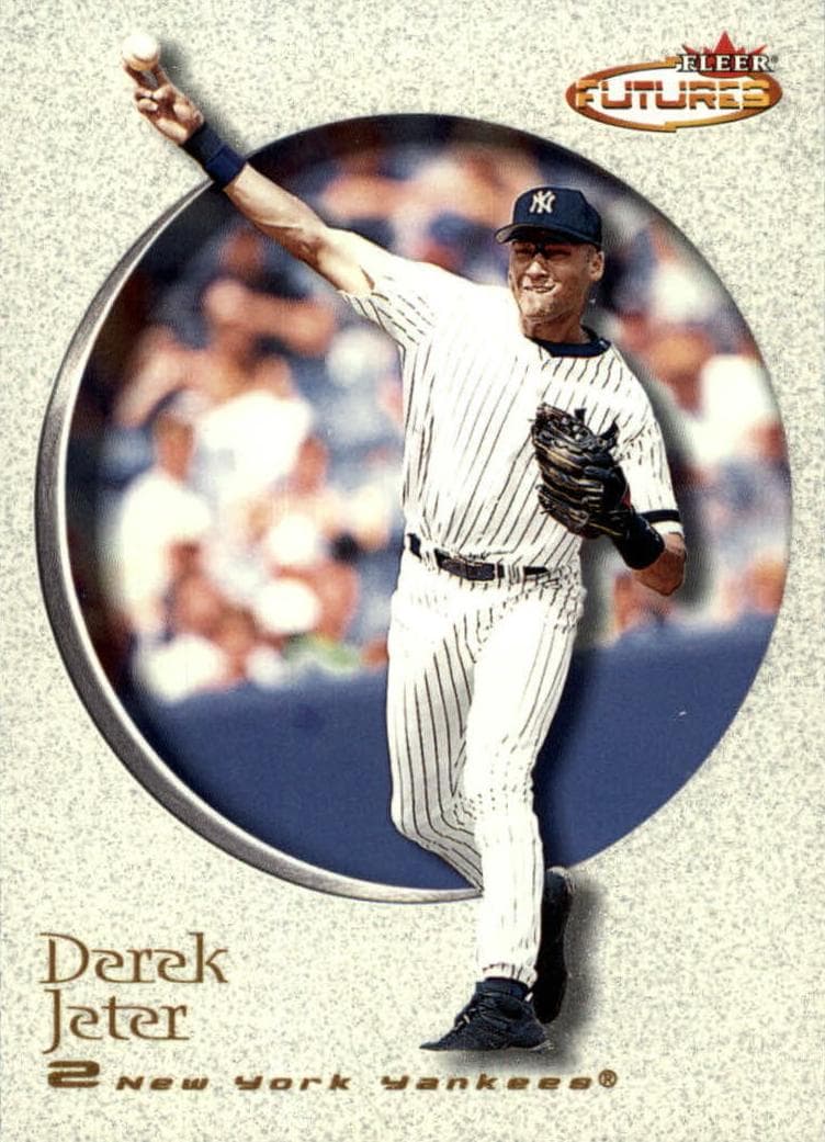 Derek Jeter 2001 fleer Fleer Futures