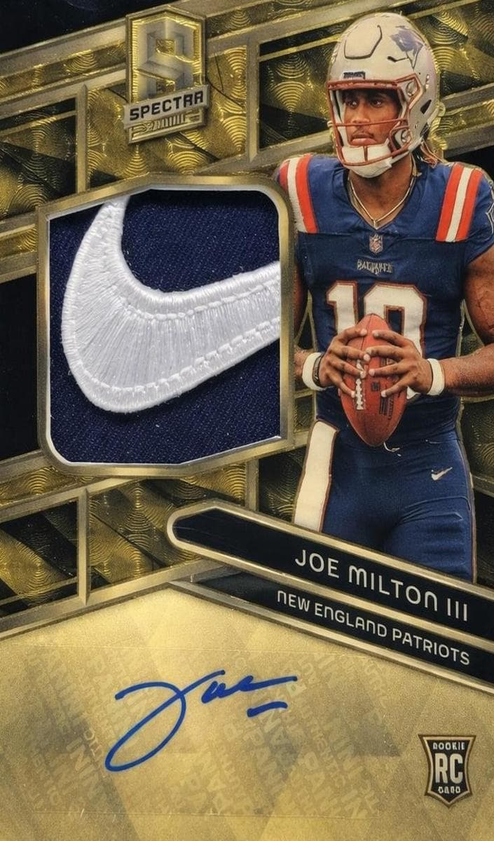 Joe Milton III 2024 panini Panini Spectra