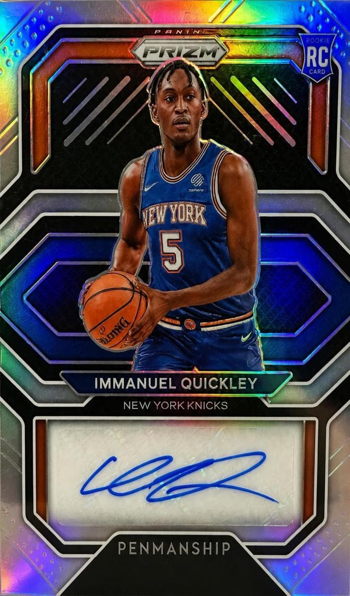 Immanuel Quickley 2020 panini Panini Prizm