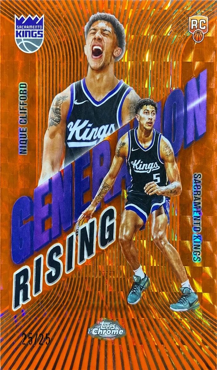 Nique Clifford 2025 topps Topps Chrome