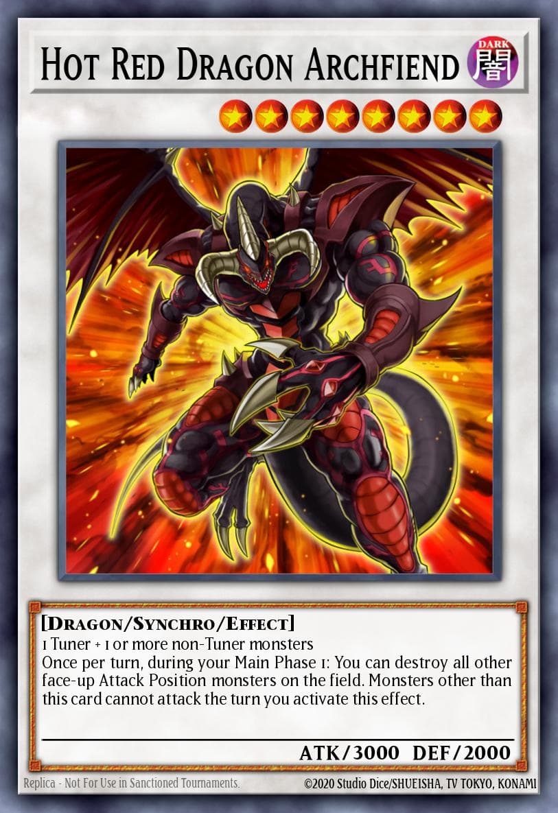 Hot Red Dragon Archfiend 2015 Yu-Gi-Oh! High-Speed Riders