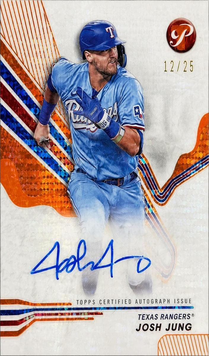 Josh Jung 2024 topps Topps Pristine