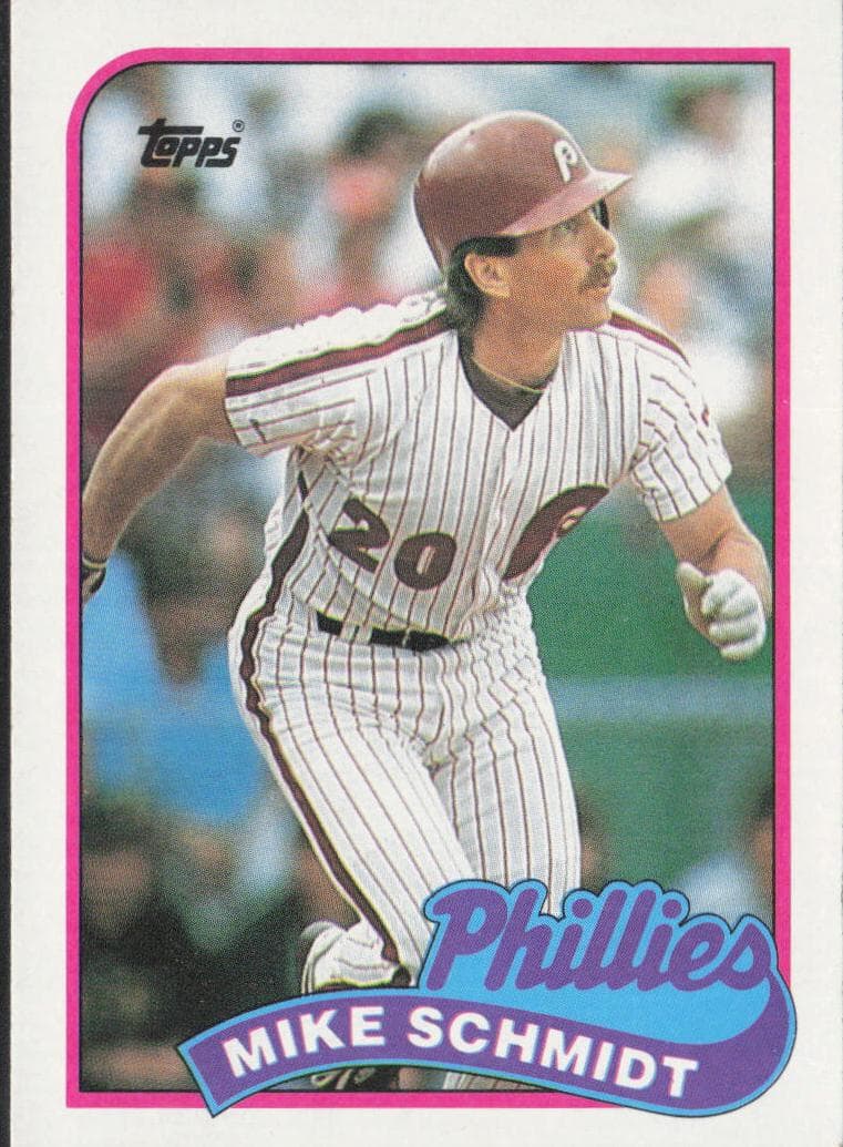 Mike Schmidt 1989 topps