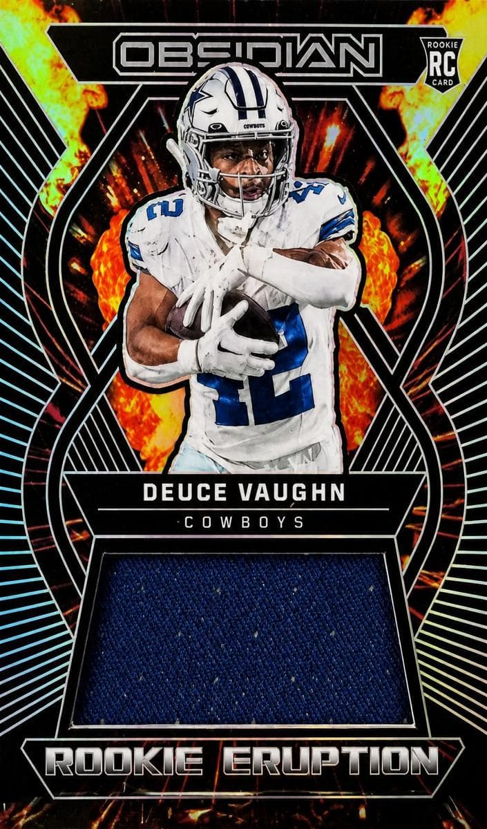 Deuce Vaughn 2023 panini Obsidian