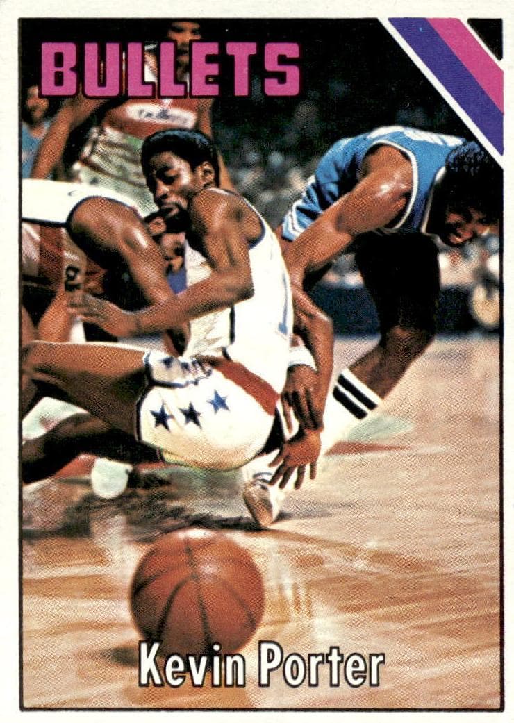 Kevin Porter 1975 topps Topps
