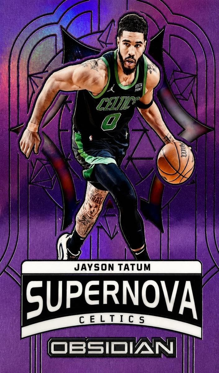 Jayson Tatum 2023 panini Panini Obsidian