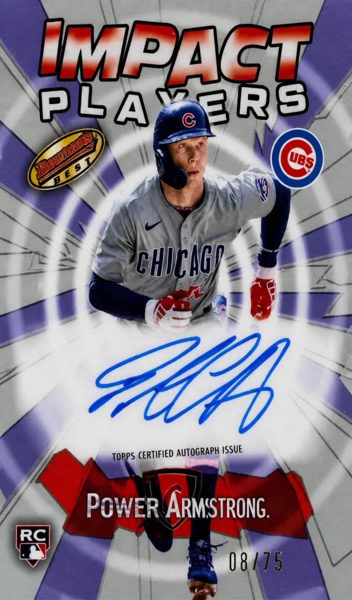 Pete Crow-Armstrong 2024 bowman Bowman's Best