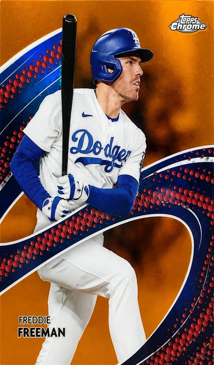 Freddie Freeman 2024 topps Topps Chrome