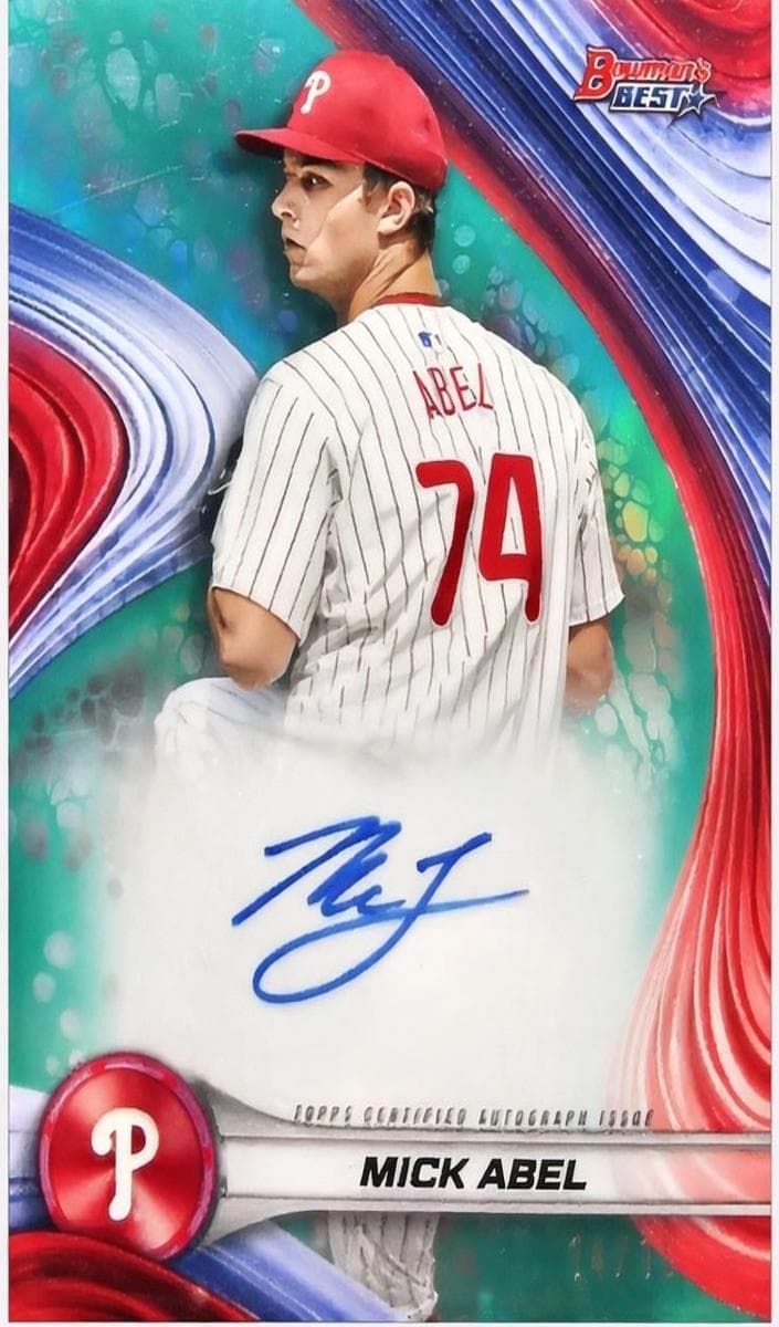 Mick Abel 2024 bowman Bowman's Best