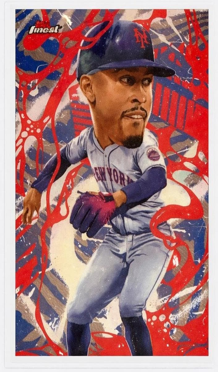 Francisco Lindor 2025 topps Topps Finest