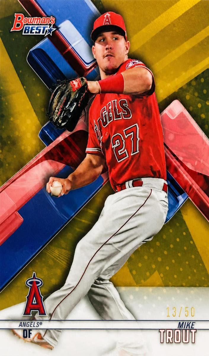 Mike Trout 2018 bowman