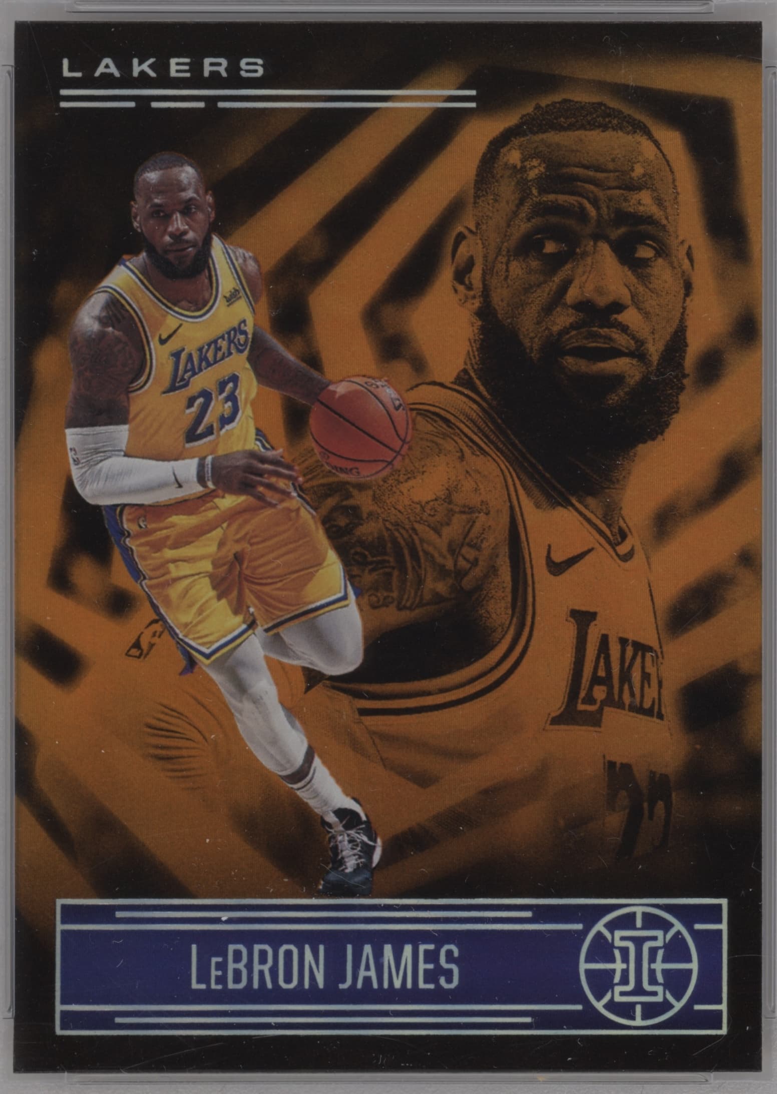 LeBron James 2020 panini