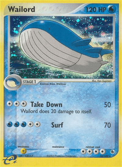 Wailord 2013 Pokemon Ruby & Sapphire