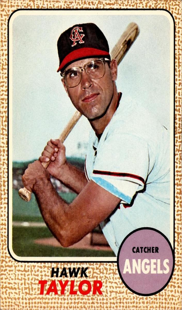 Hawk Taylor 1968 topps O-Pee-Chee