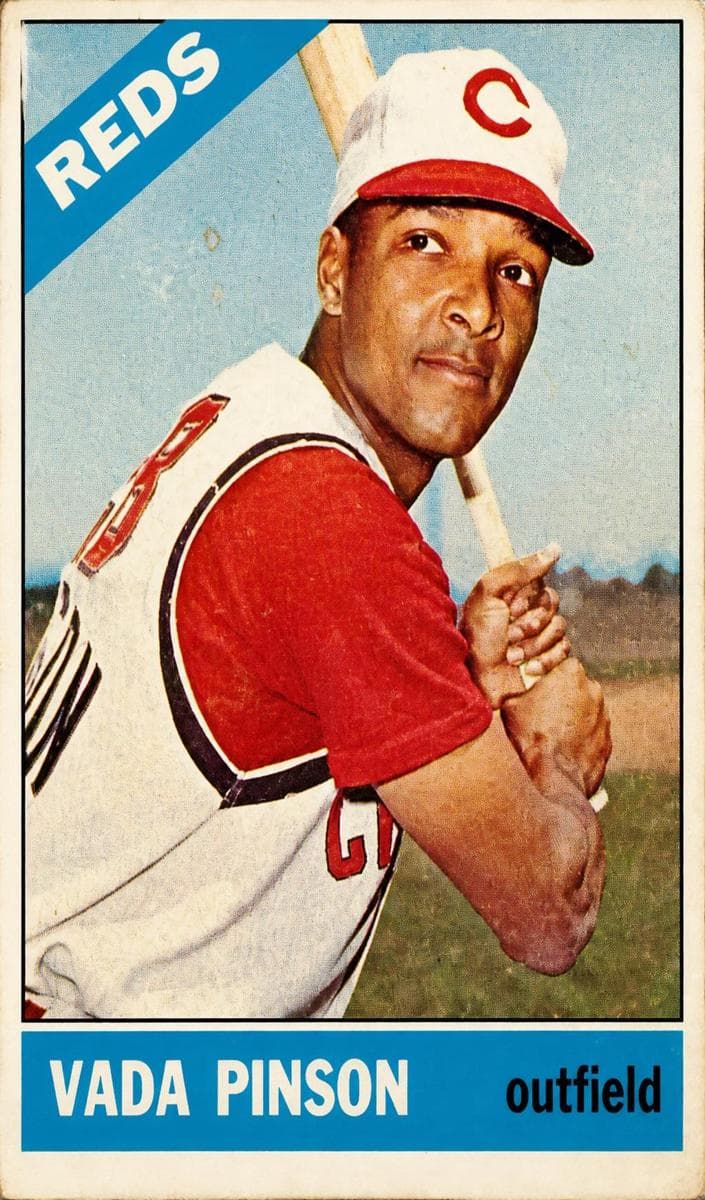 Vada Pinson 1966 topps O-Pee-Chee