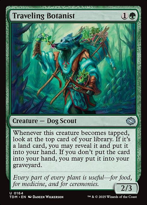 Traveling Botanist 2025 Magic: The Gathering Tarkir: Dragonstorm