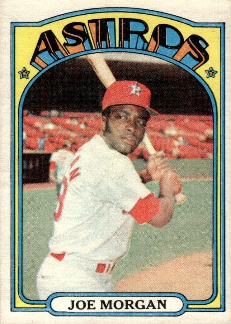 Joe Morgan 1972 topps O-Pee-Chee